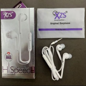 XZS X-68 Handsfree โ Deep Bass Stereo Sound, Built-in Mic, 3.5mm Jack, Comfortable In-Ear Fit