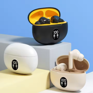 TWS Stereo Wireless Earbuds – Bluetooth 5.3, HiFi Sound Quality, Long Battery Life, Smart Touch Control, Noise Reduction Mic